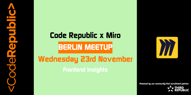 Code Republic x Miro Berlin Meetup Wednesday 23rd November (3)